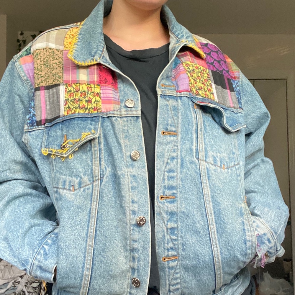 Patchwork Vintage Denim Jacket